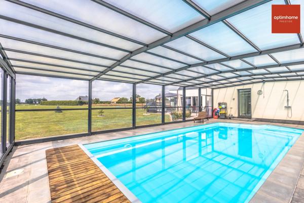 Sur près de 2 hectares, Magnifique Maison d'architecte de 180 m2 au cœur d’un joli village Normand