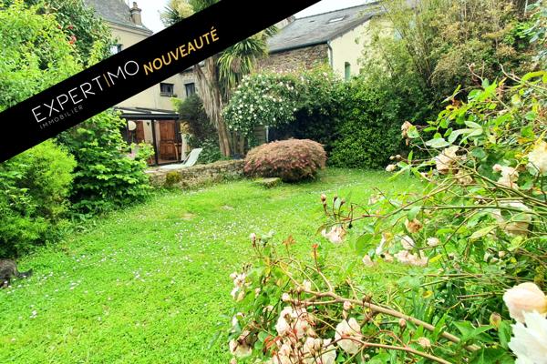 Hédé-Bazouges (35630) Grande maison familiale centre bourg jardin clos sans vis à vis