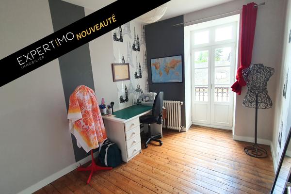 Hédé-Bazouges (35630) Grande maison familiale centre bourg jardin clos sans vis à vis