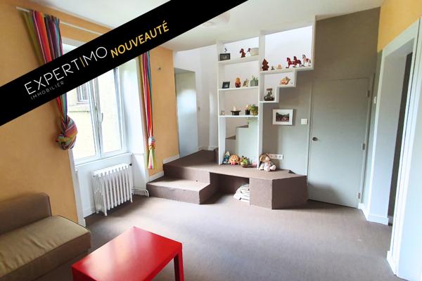 Hédé-Bazouges (35630) Grande maison familiale centre bourg jardin clos sans vis à vis