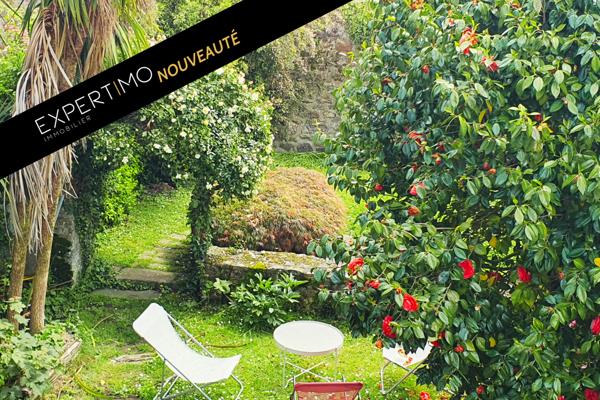 Hédé-Bazouges (35630) Grande maison familiale centre bourg jardin clos sans vis à vis