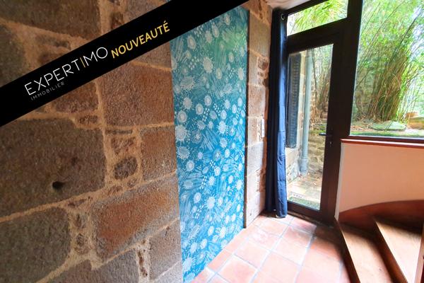 Hédé-Bazouges (35630) Grande maison familiale centre bourg jardin clos sans vis à vis