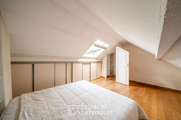 Quartier mouffetard – Duplex au derniers étages