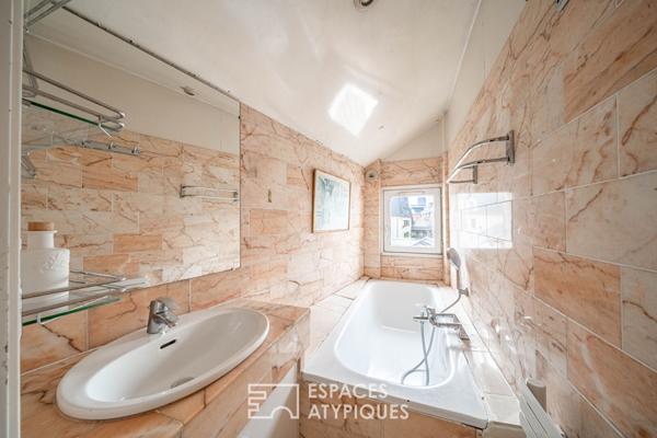 Quartier mouffetard – Duplex au derniers étages