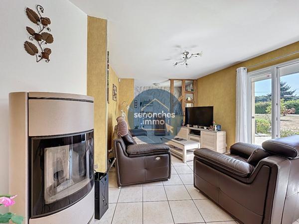 Pavillon plain-pied à vendre à Jaudrais 28250, 114?m², terrain?2?381?m², 4 chambres, annexe garage & hangar  un bien rare et prêt à vivre.