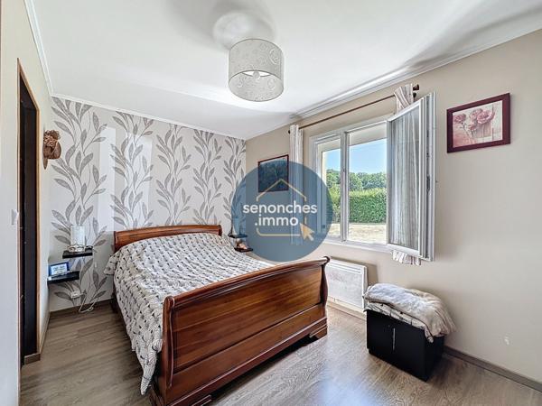 Pavillon plain-pied à vendre à Jaudrais 28250, 114?m², terrain?2?381?m², 4 chambres, annexe garage & hangar  un bien rare et prêt à vivre.