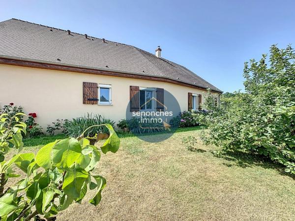 Pavillon plain-pied à vendre à Jaudrais 28250, 114?m², terrain?2?381?m², 4 chambres, annexe garage & hangar  un bien rare et prêt à vivre.