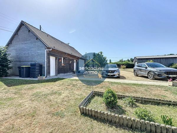 Pavillon plain-pied à vendre à Jaudrais 28250, 114?m², terrain?2?381?m², 4 chambres, annexe garage & hangar  un bien rare et prêt à vivre.