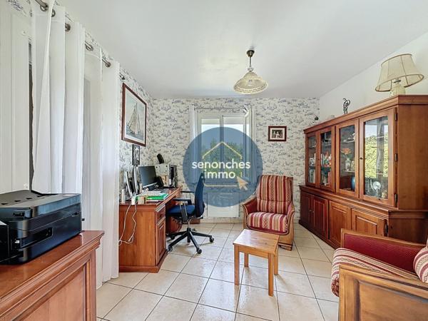 Pavillon plain-pied à vendre à Jaudrais 28250, 114?m², terrain?2?381?m², 4 chambres, annexe garage & hangar  un bien rare et prêt à vivre.