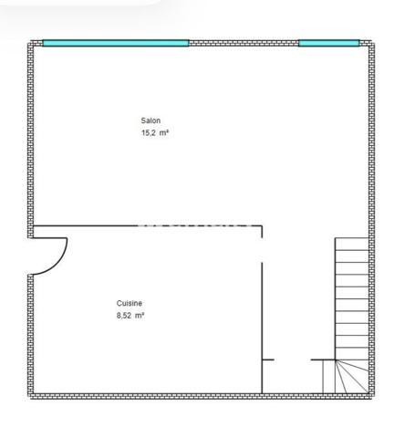 Maison
         3 pièces
        - 51 m² 335 000 € *