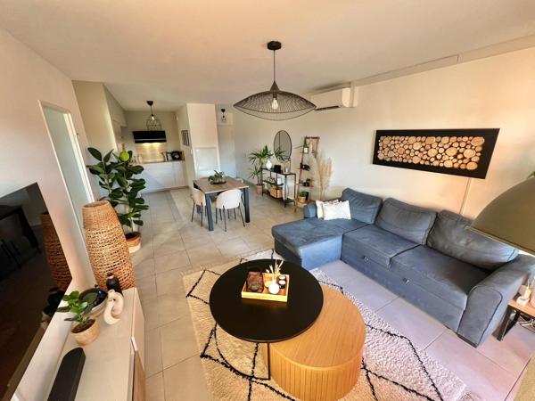 Montpellier La Lironde T3 Dernier étage avec terrasse et garage