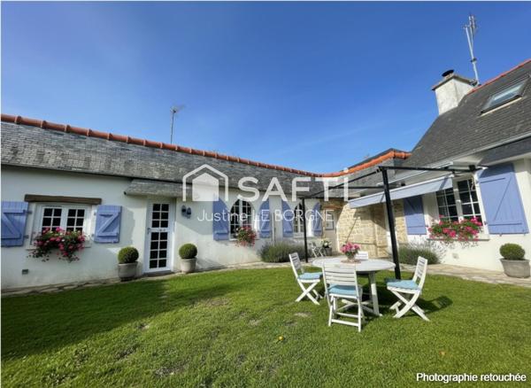 Charmante propriété avec maison et gîte, proche du port.