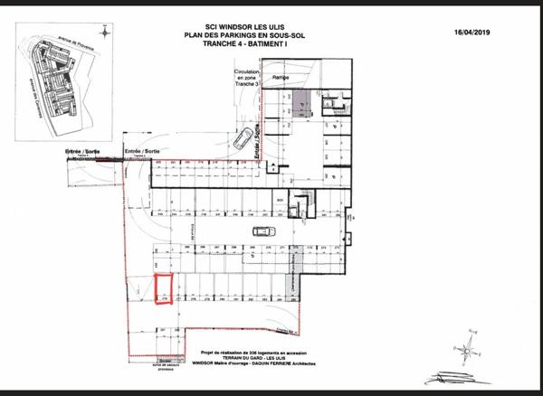 Appartement F2 à vendre  2 pièces - 43 m 2   LES ULIS  - 91
