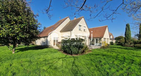 Contemporaine, 4 chambres, sur 2152m² de jardin