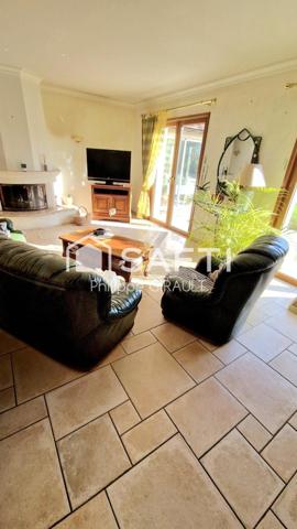 Contemporaine, 4 chambres, sur 2152m² de jardin