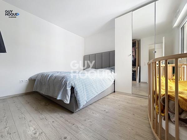 GARE ERMONT-EAUBONNE - APPARTEMENT 2 pièces - une chambre 40m² avec BALCON + parking en sous-sol- Proche commerces du Centre-ville.