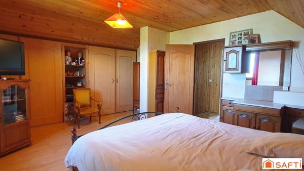 Pavillon sur sous-sol, campagne proche école et commerces