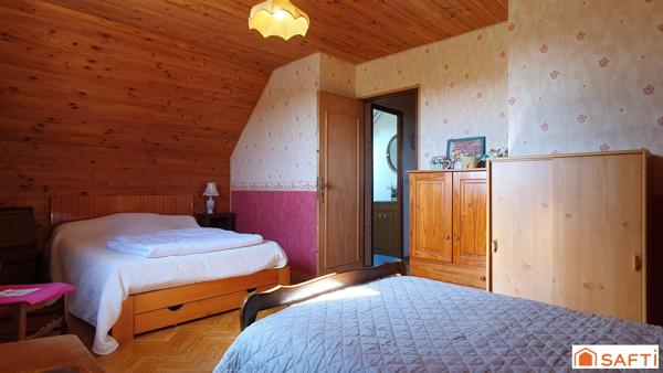 Pavillon sur sous-sol, campagne proche école et commerces