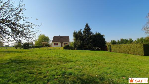 Pavillon sur sous-sol, campagne proche école et commerces