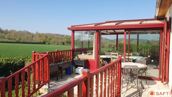 Pavillon sur sous-sol, campagne proche école et commerces