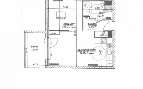 Appartement à louer    2 pièces •  Maizières-lès-Metz