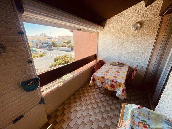 Appartement à vendre |  Valras-Plage |  2 pièces | 27,5 m²