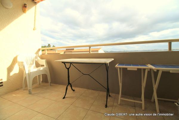 Balaruc-les-Bains (34540) T1 2eme étage avec vue étang et Mont Saint Clair Balaruc-Les-Bains