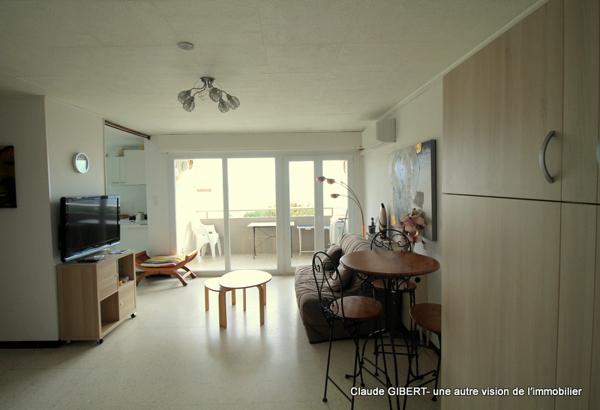 Balaruc-les-Bains (34540) T1 2eme étage avec vue étang et Mont Saint Clair Balaruc-Les-Bains