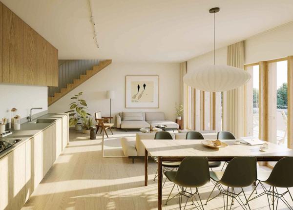 Duplex appartement à vendre 4 pièces CANEJAN (33), 2 parking, jardin 85 m²