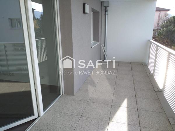 Appartement T2 de 46 m² Thonon secteur Est