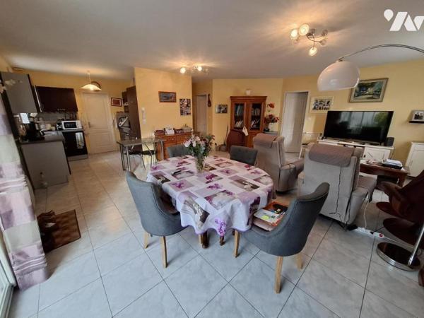 Plain pied  avec 3 chambres et garage à SAINTES - Rive Gauche quartier Clinique Richelieu