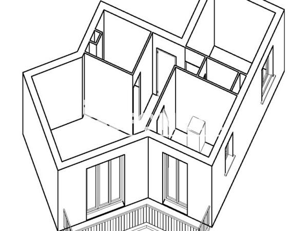 Location Appartement 2 pièces 44.8 m² - 51 RUE DU SOUVENIR FRANCAIS La Chambre 73130