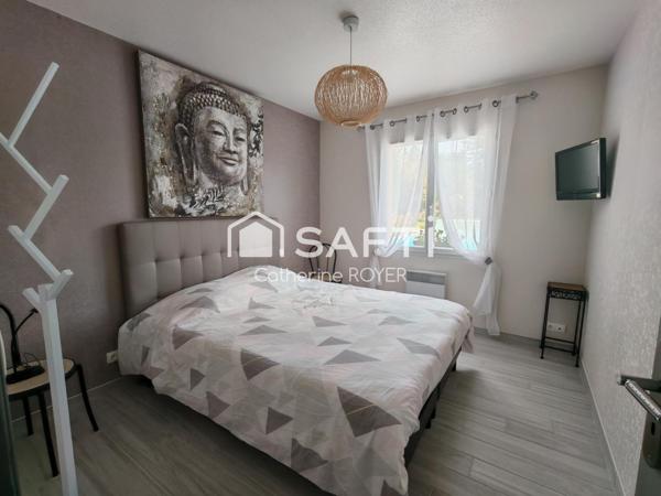 Maison plain-pied, 5 chambres sur beau terrain