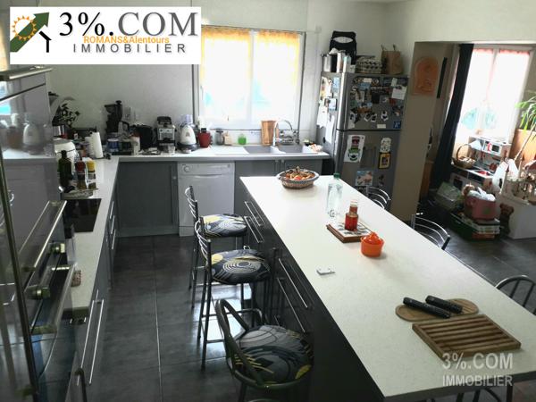 Villa R+1 de 143m2 - 4ch + Garage ROMANS(26) Romans-sur-Isère (26100)