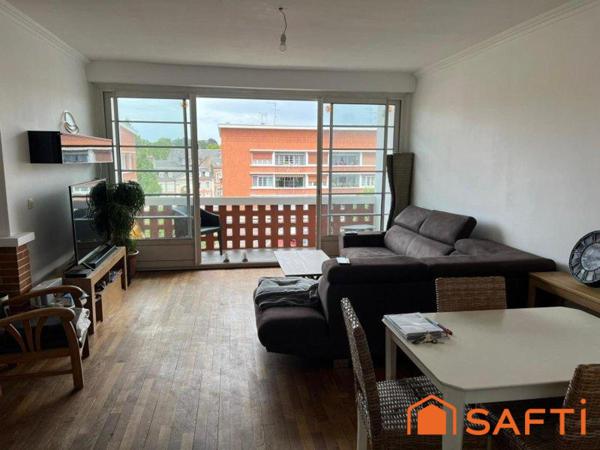 LISIEUX HYPER CENTRE 103m2 BALCON 2 GRENIERS 1 CAVE