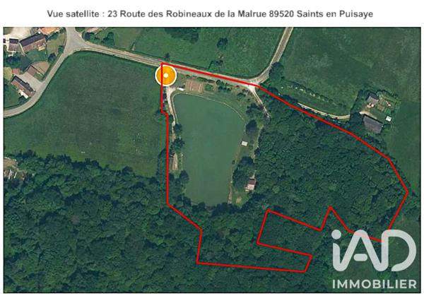 Terrain à vendre 25 394 m² Saints-en-Puisaye