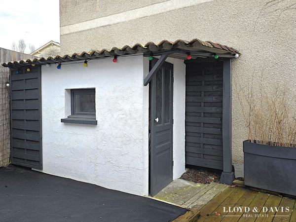 Jolie échoppe en excellent état - extérieur sans vis-à-vis avec terrasse plein sud