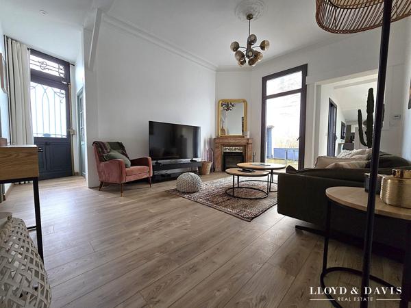 Jolie échoppe en excellent état - extérieur sans vis-à-vis avec terrasse plein sud