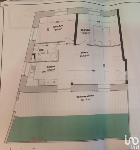 Appartement 3 pièces de 60 m² à Étampes (91150)