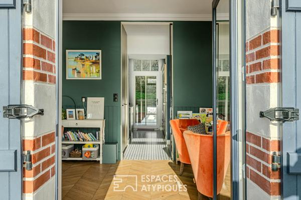 Sublime maison bourgeoise vue Loire aux portes de Nantes