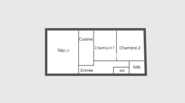 Appartement
         3 pièces
        - 62 m² Exclusivité 255 000 € *
