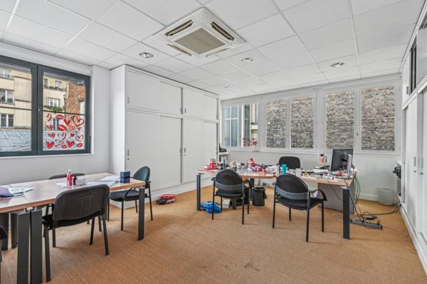 Hôtel particulier bureaux à louer à Paris dans un quartier recherché lumineux