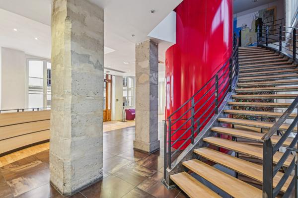 Hôtel particulier bureaux à louer à Paris dans un quartier recherché lumineux