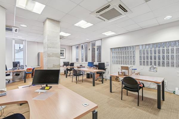 Hôtel particulier bureaux à louer à Paris dans un quartier recherché lumineux