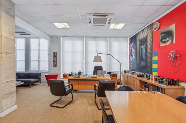 Hôtel particulier bureaux à louer à Paris dans un quartier recherché lumineux