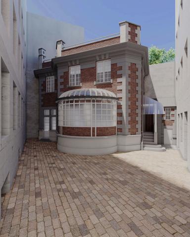 Hôtel particulier rénové à louer à Nantes avec terrasse de 180 m²