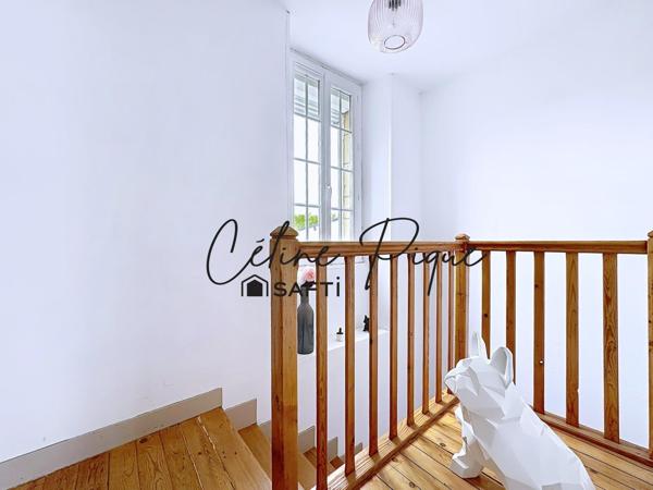 Maison de bourg avec jardin