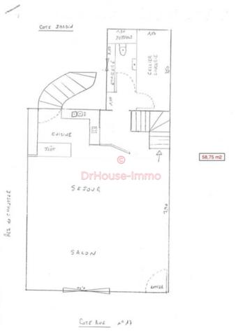 Maison à vendre 5 pièces de 105 m²