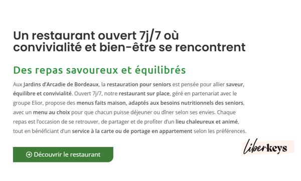 Studio 31 m² – Résidence Seniors de Standing - Bordeaux Fondaudège