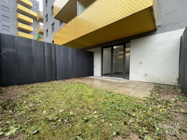 3%.COM - En Exclusivité à STRASBOURG Meinau, studio de 27m² en rez-de-jardin, 1 parking Strasbourg (67100)
